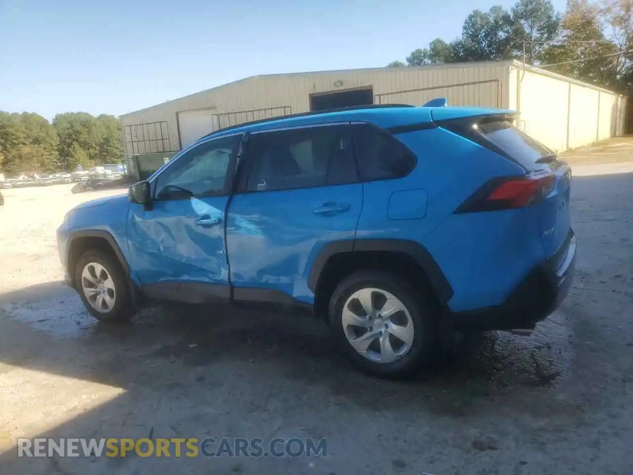 2 fotografías del automóvil dañado 2T3F1RFV3LC134288 TOYOTA RAV4 2020