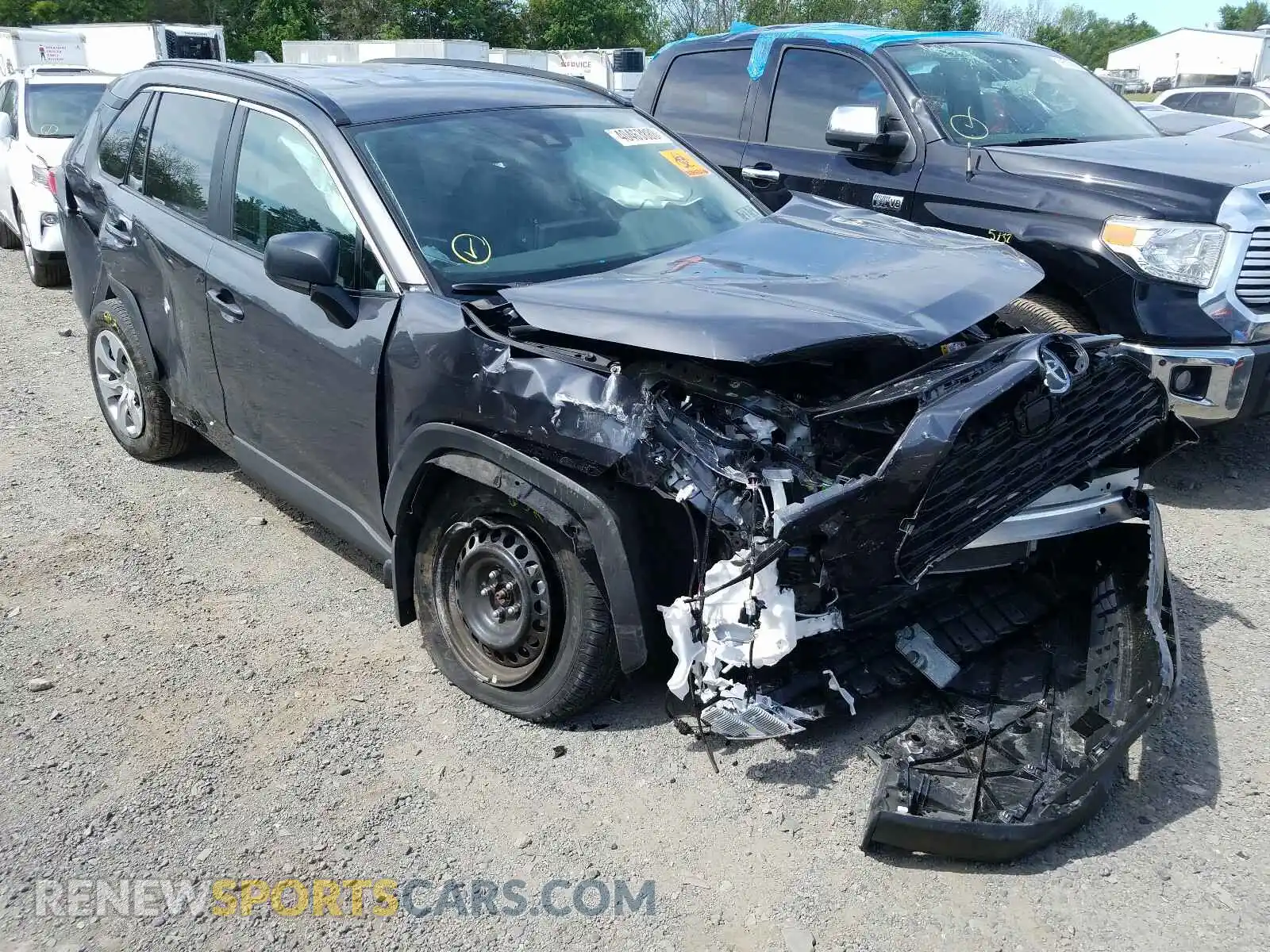 1 Photograph of a damaged car 2T3F1RFV3LW089237 TOYOTA RAV4 2020