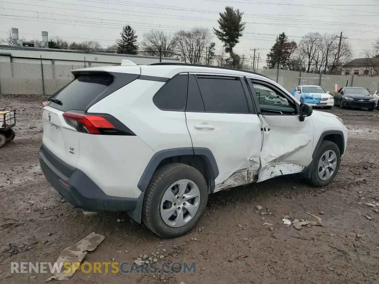 3 Photograph of a damaged car 2T3F1RFV3LW096009 TOYOTA RAV4 2020