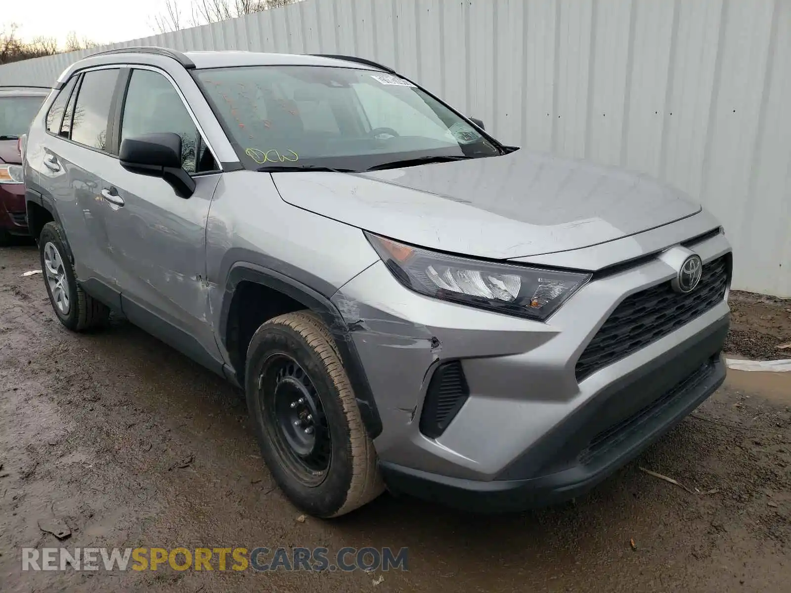 1 Photograph of a damaged car 2T3F1RFV4LC101980 TOYOTA RAV4 2020