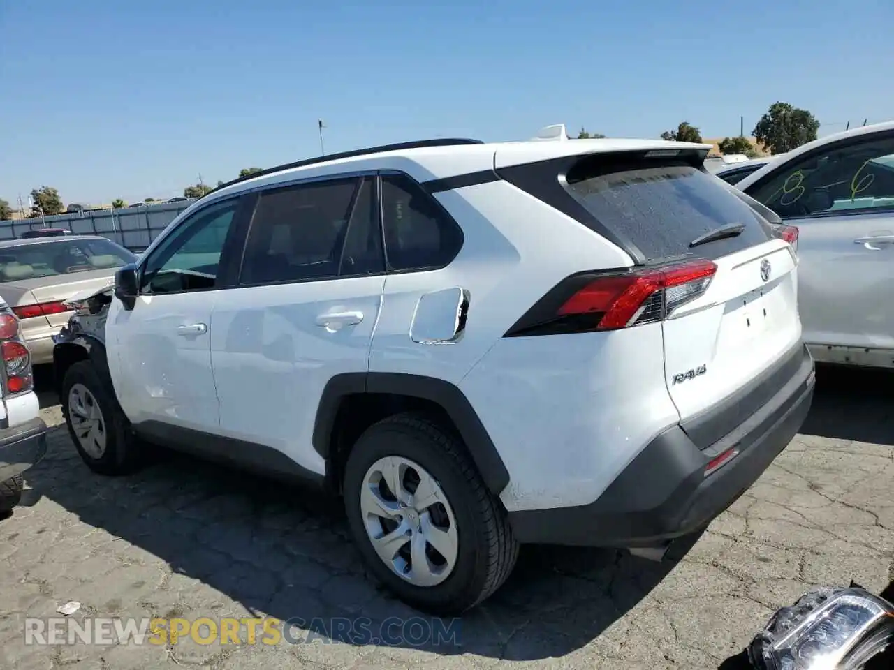 2 Photograph of a damaged car 2T3F1RFV4LC119119 TOYOTA RAV4 2020