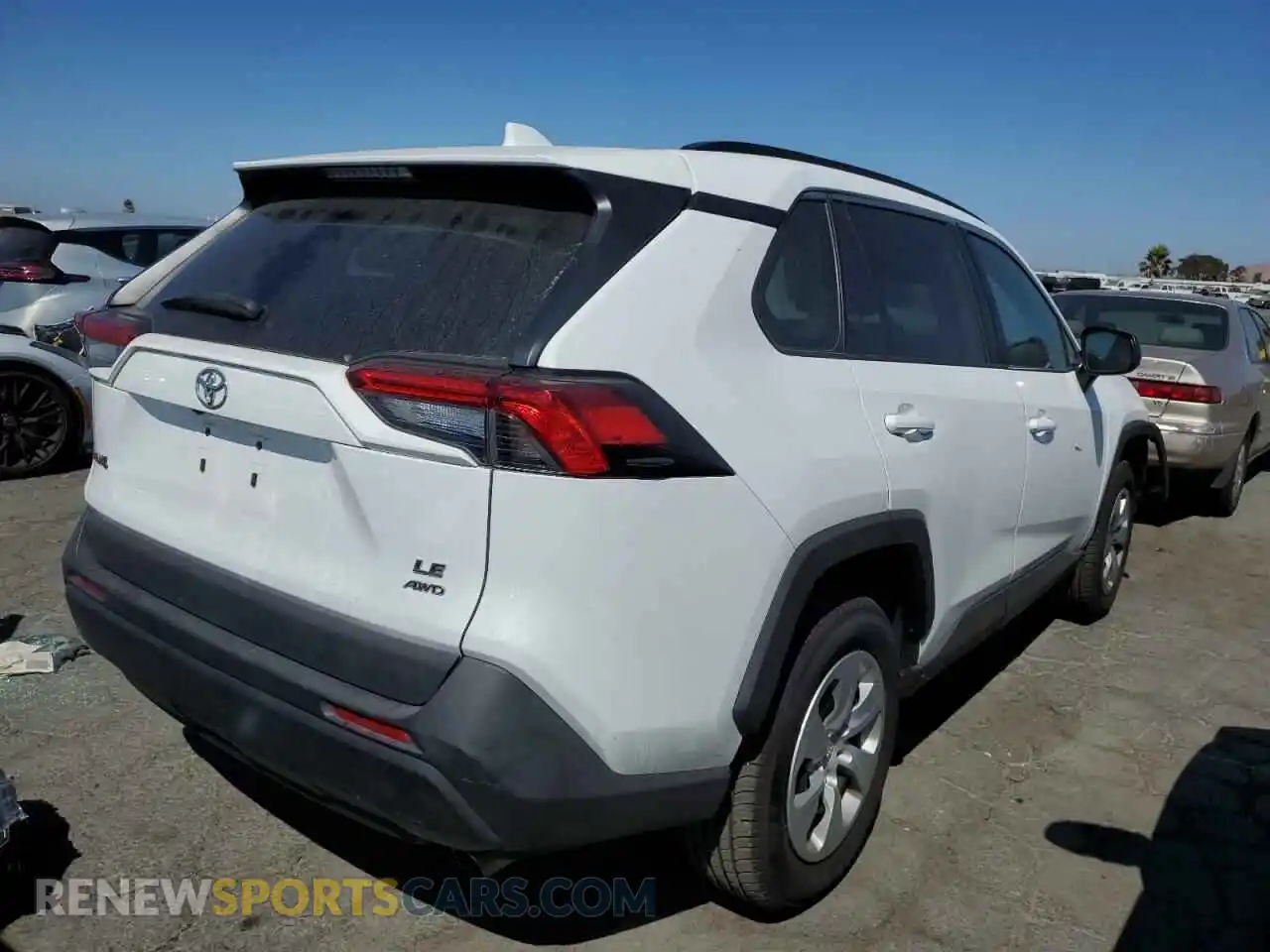 3 Photograph of a damaged car 2T3F1RFV4LC119119 TOYOTA RAV4 2020