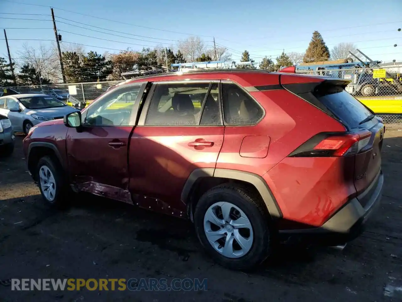 2 Фотография поврежденного автомобиля 2T3F1RFV4LW119801 TOYOTA RAV4 2020