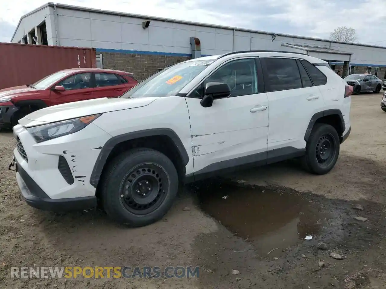 1 Photograph of a damaged car 2T3F1RFV4LW134377 TOYOTA RAV4 2020