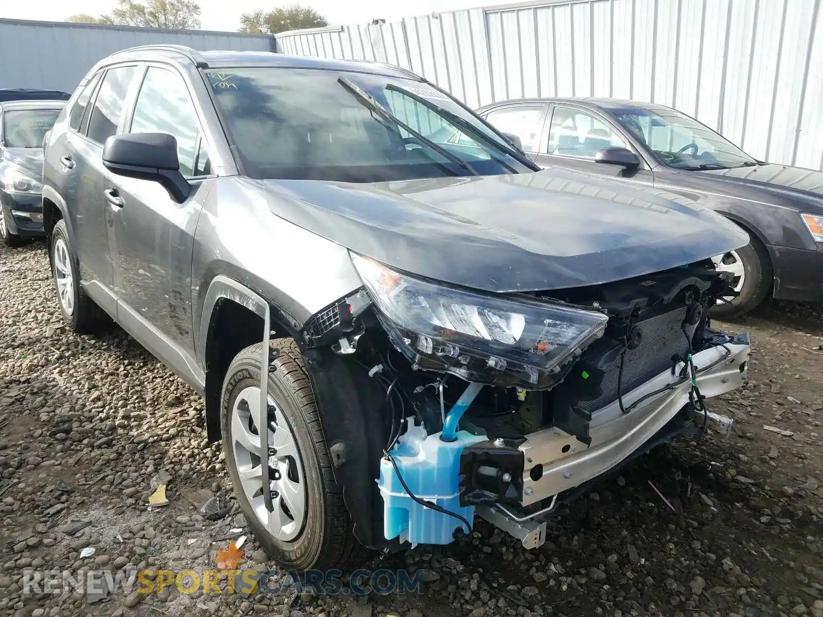 1 Photograph of a damaged car 2T3F1RFV5LC068150 TOYOTA RAV4 2020