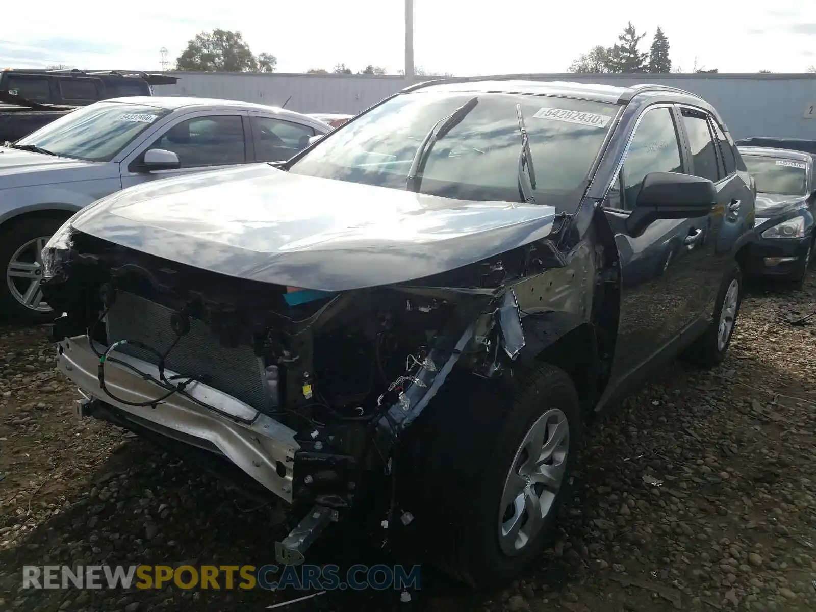 2 Photograph of a damaged car 2T3F1RFV5LC068150 TOYOTA RAV4 2020