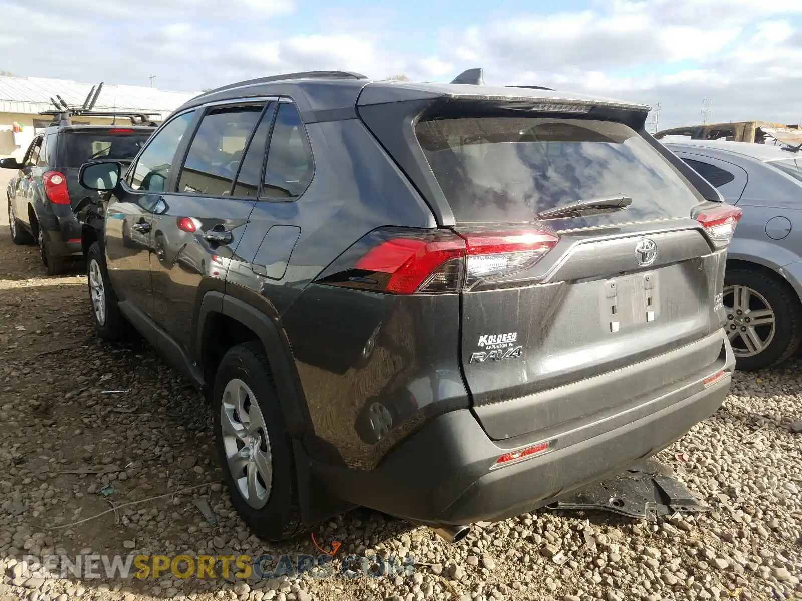3 Photograph of a damaged car 2T3F1RFV5LC068150 TOYOTA RAV4 2020