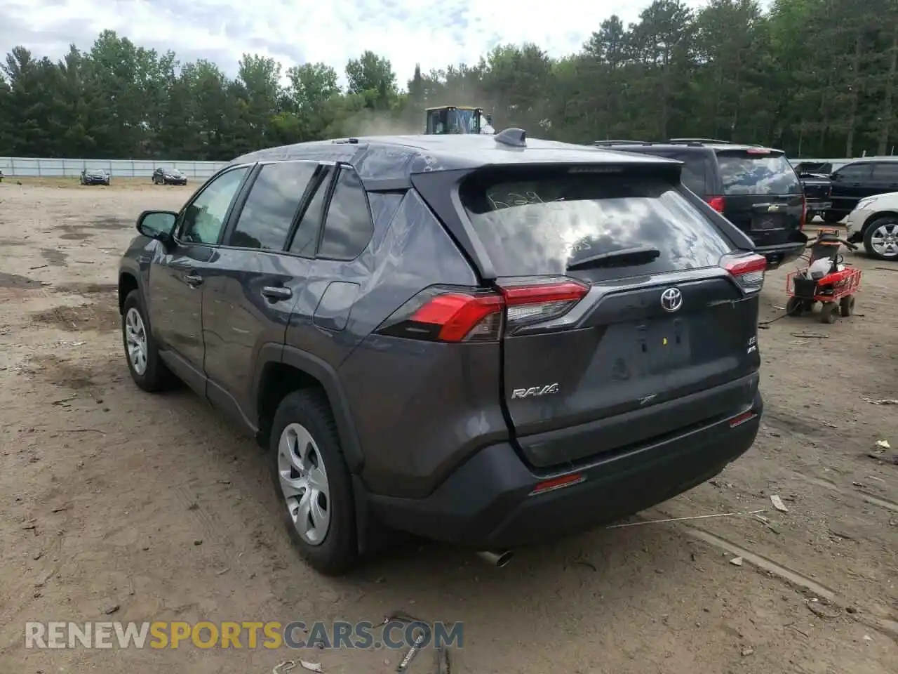 3 Photograph of a damaged car 2T3F1RFV5LC084610 TOYOTA RAV4 2020