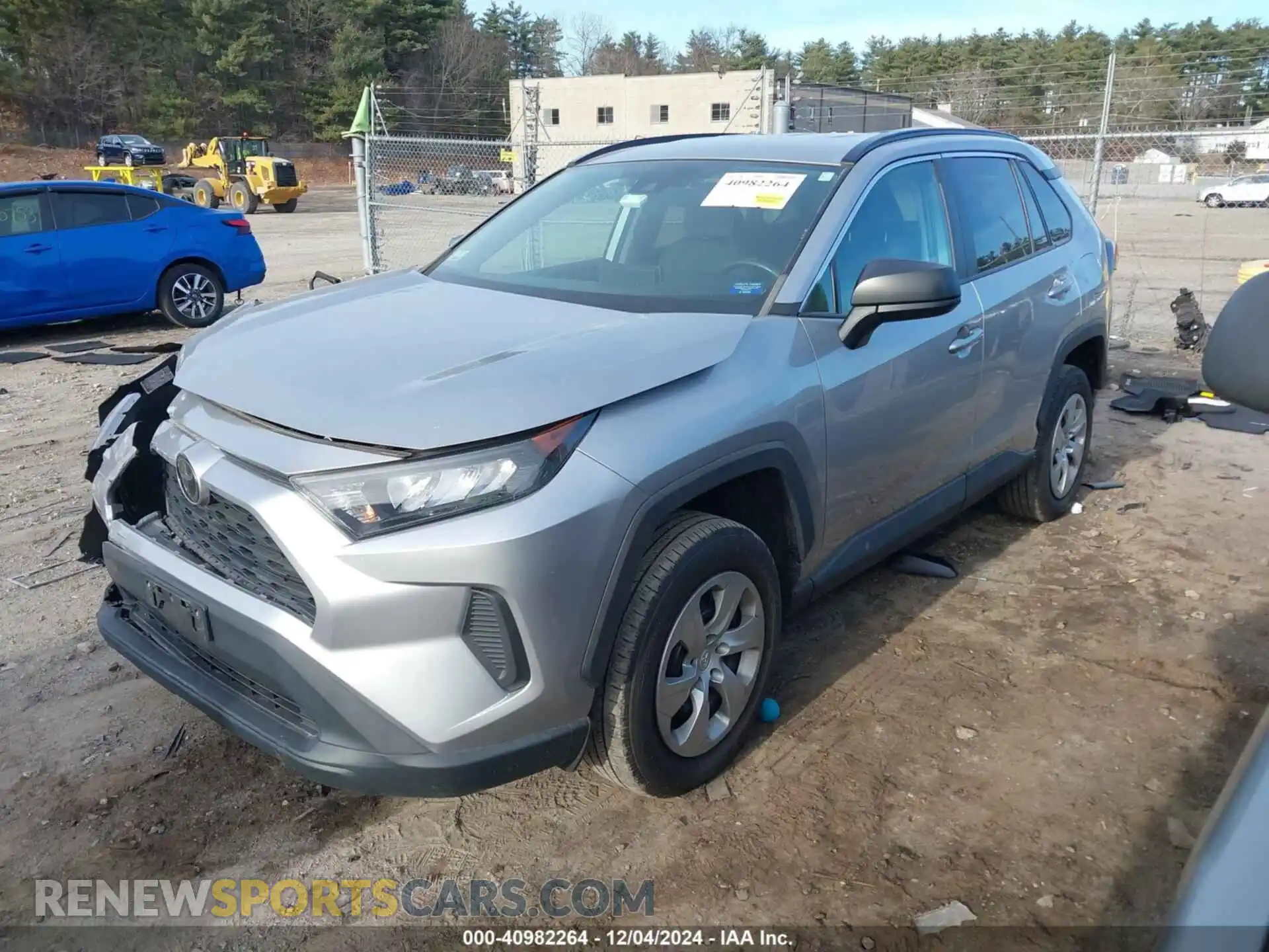 2 Photograph of a damaged car 2T3F1RFV5LC106136 TOYOTA RAV4 2020