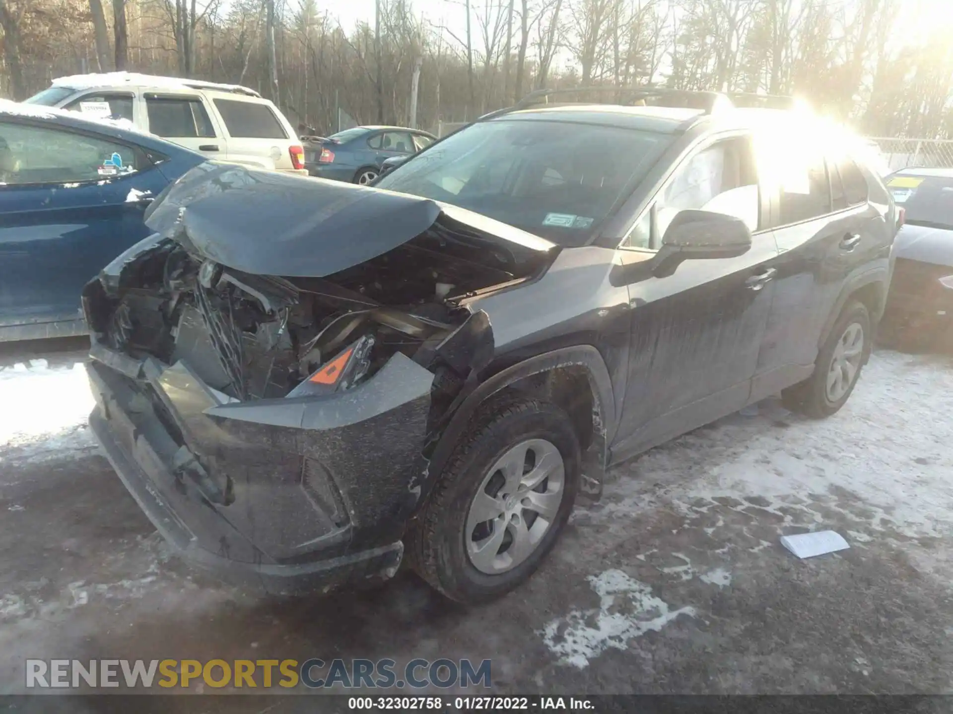 2 Photograph of a damaged car 2T3F1RFV6LC085278 TOYOTA RAV4 2020