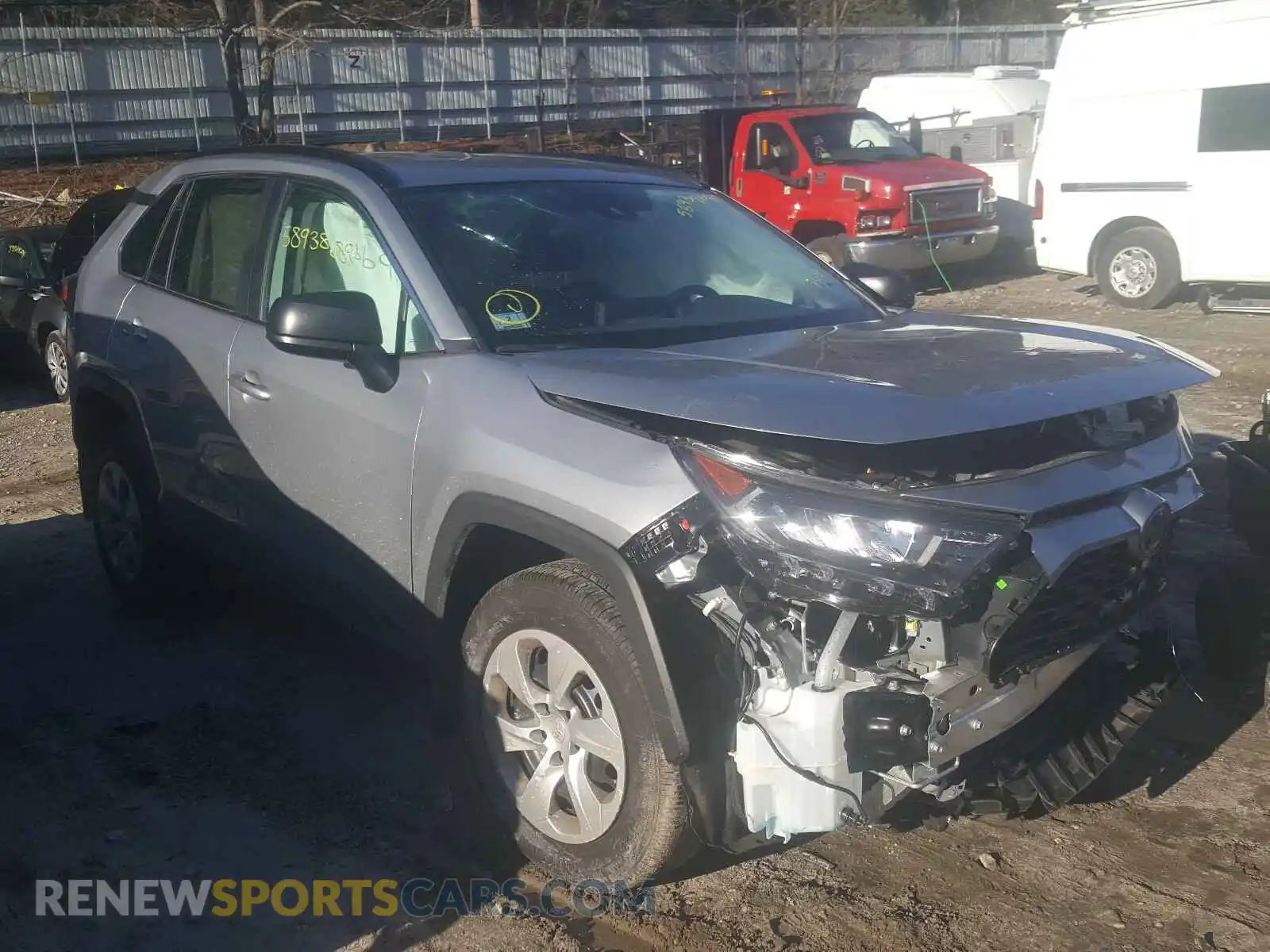 1 Фотография поврежденного автомобиля 2T3F1RFV6LC091517 TOYOTA RAV4 2020