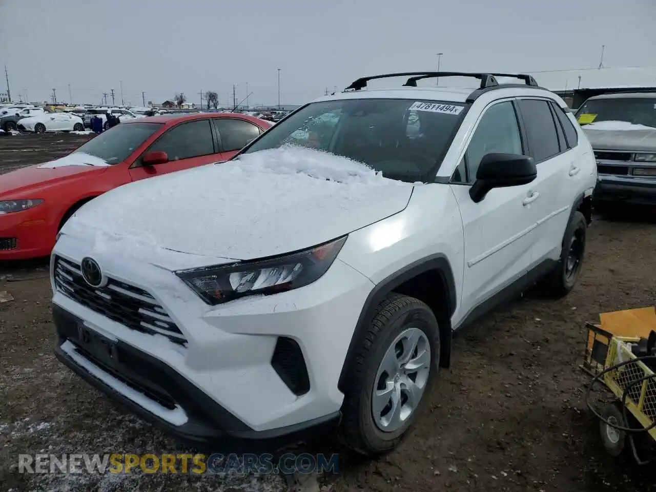 1 Photograph of a damaged car 2T3F1RFV6LC103648 TOYOTA RAV4 2020