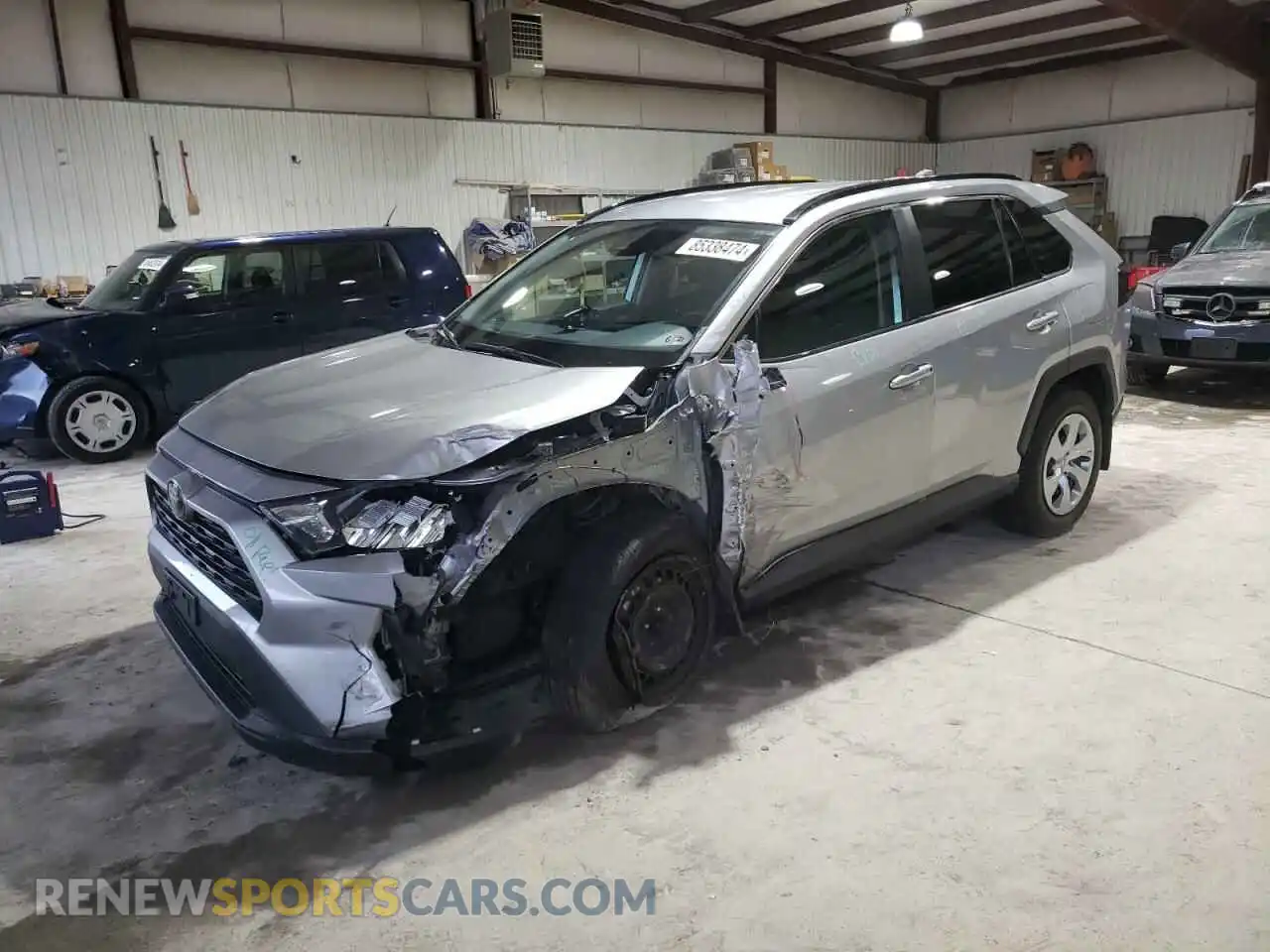1 Photograph of a damaged car 2T3F1RFV6LC111314 TOYOTA RAV4 2020