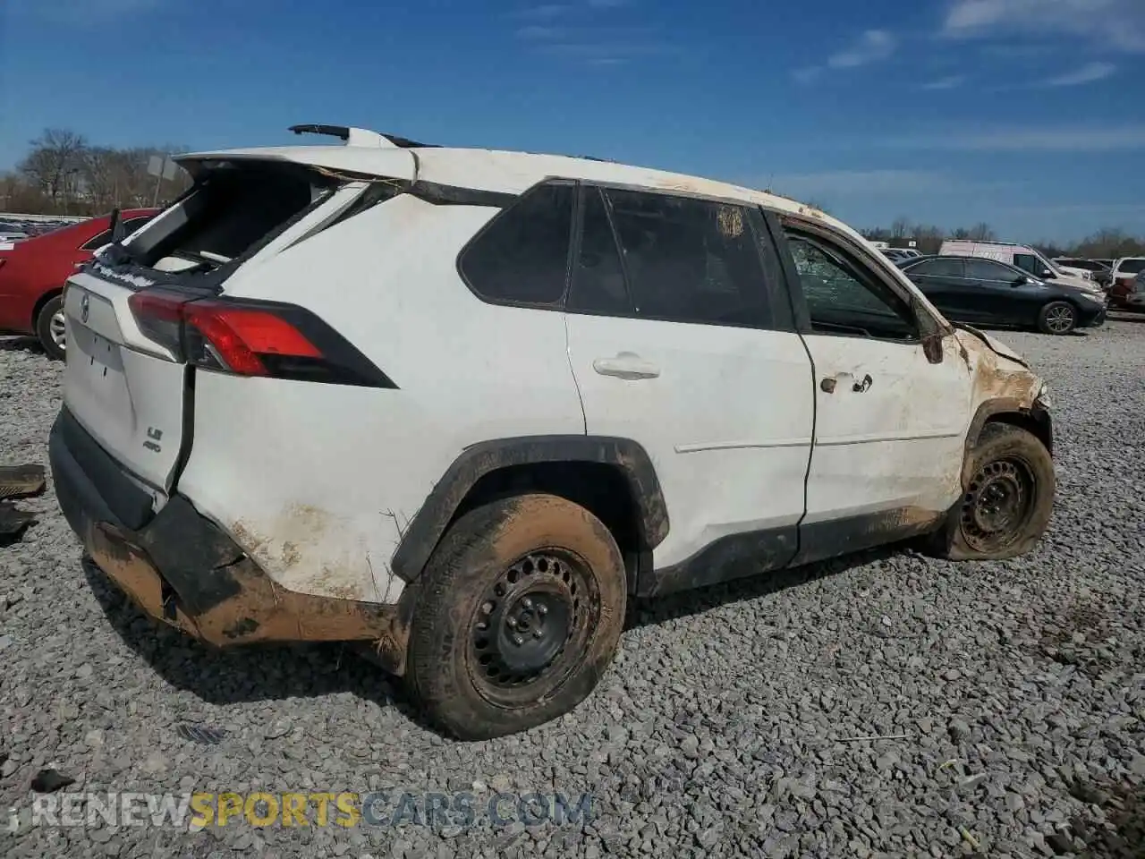 3 Photograph of a damaged car 2T3F1RFV6LC120160 TOYOTA RAV4 2020