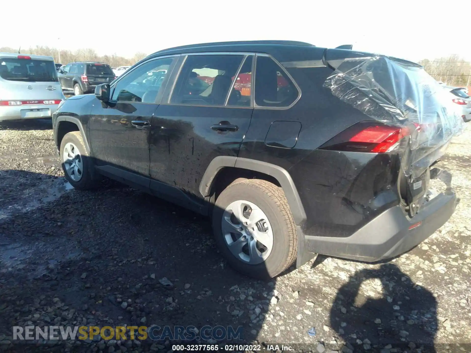 3 Photograph of a damaged car 2T3F1RFV7LC065749 TOYOTA RAV4 2020