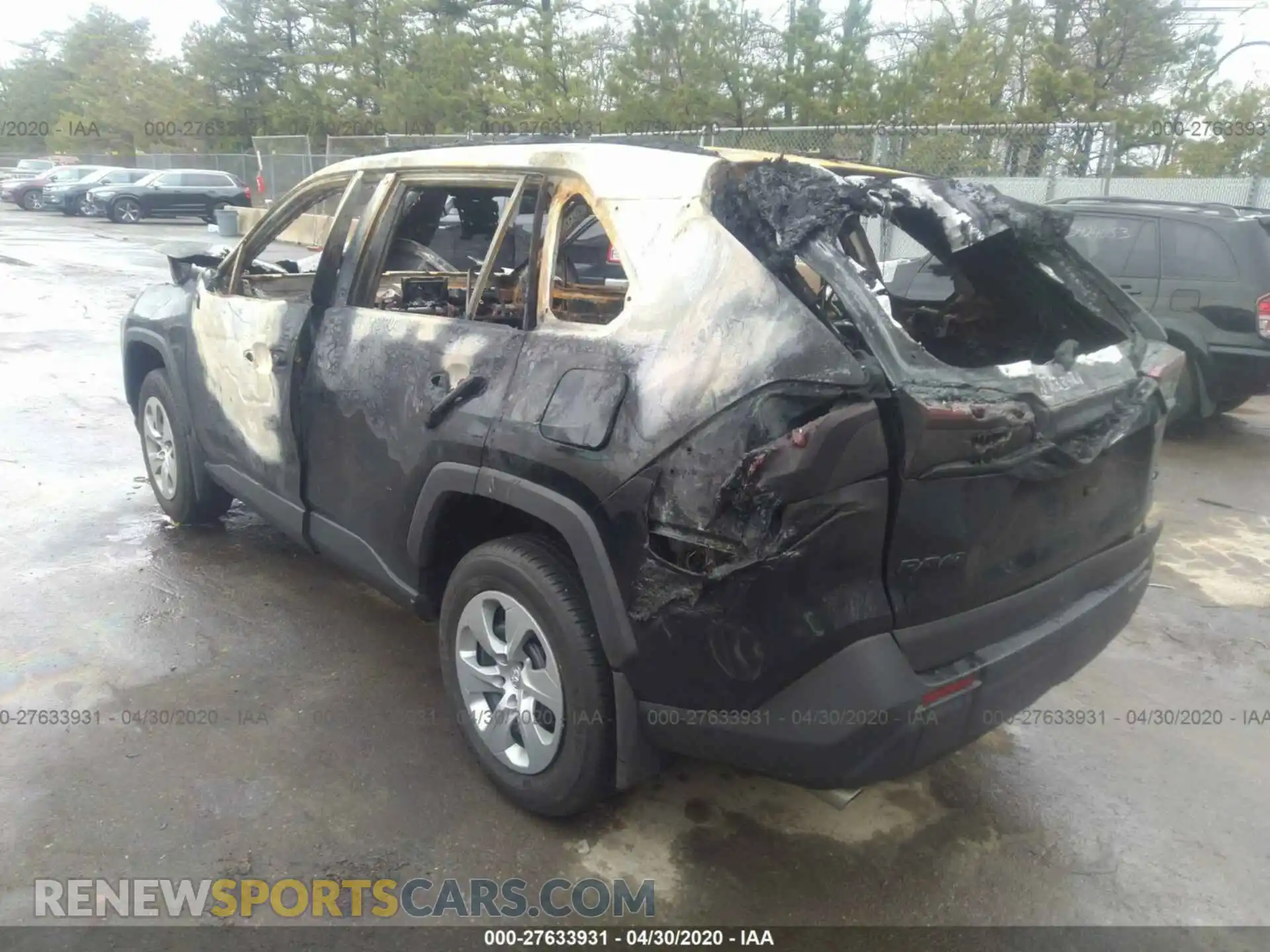 3 Photograph of a damaged car 2T3F1RFV7LC072796 TOYOTA RAV4 2020
