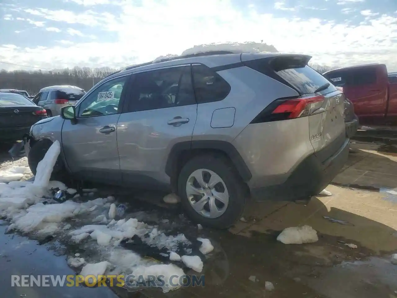 2 Photograph of a damaged car 2T3F1RFV7LC080784 TOYOTA RAV4 2020