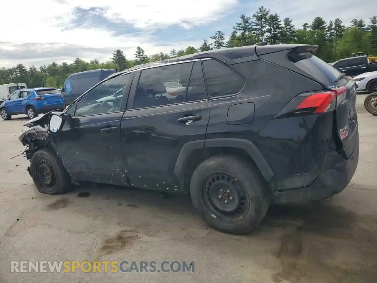 2 Photograph of a damaged car 2T3F1RFV7LC108244 TOYOTA RAV4 2020