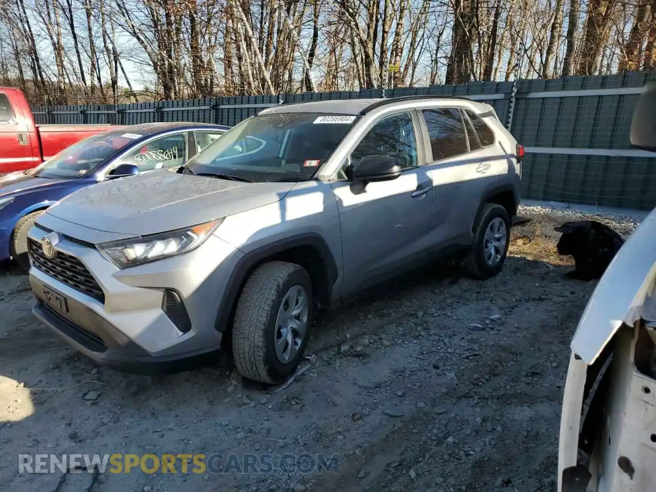 1 Photograph of a damaged car 2T3F1RFV7LC108535 TOYOTA RAV4 2020
