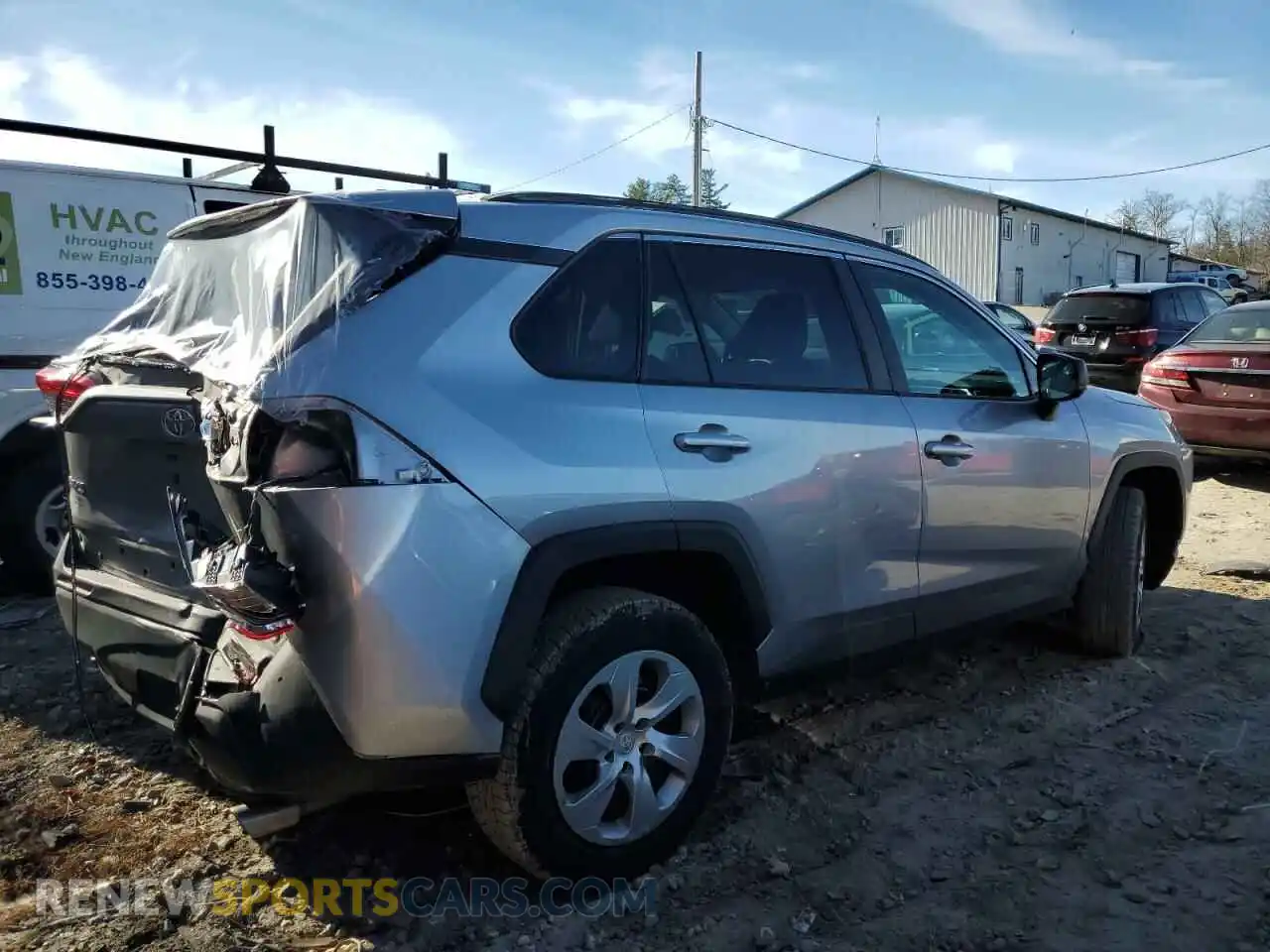 3 Photograph of a damaged car 2T3F1RFV7LC108535 TOYOTA RAV4 2020