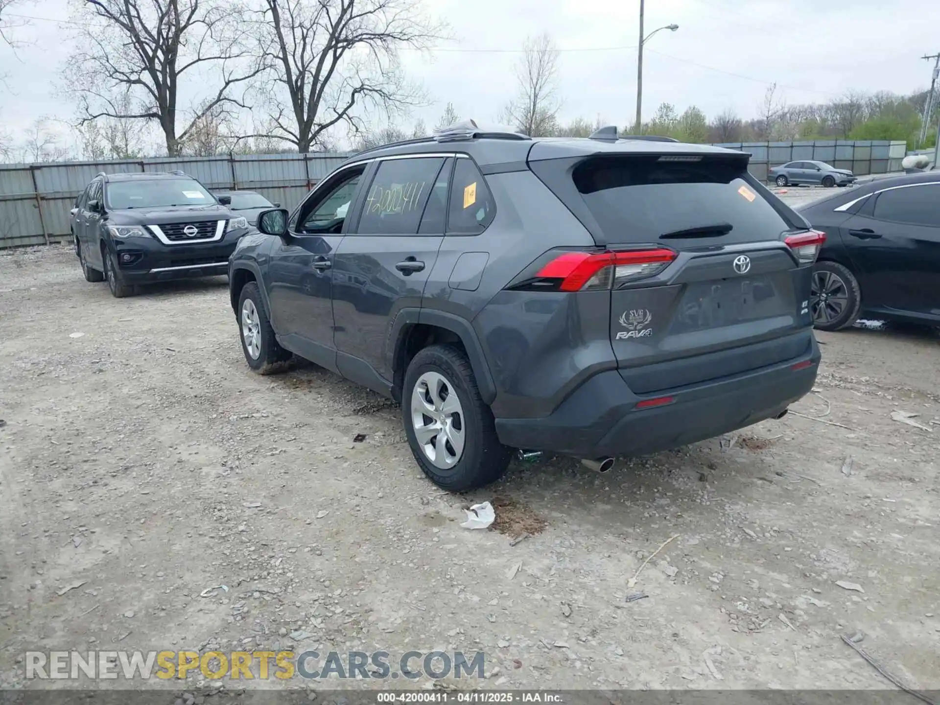 3 fotografías del automóvil dañado 2T3F1RFV7LC128221 TOYOTA RAV4 2020