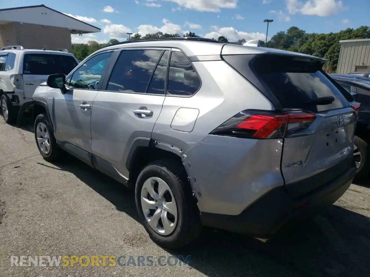 3 Photograph of a damaged car 2T3F1RFV7LC132690 TOYOTA RAV4 2020