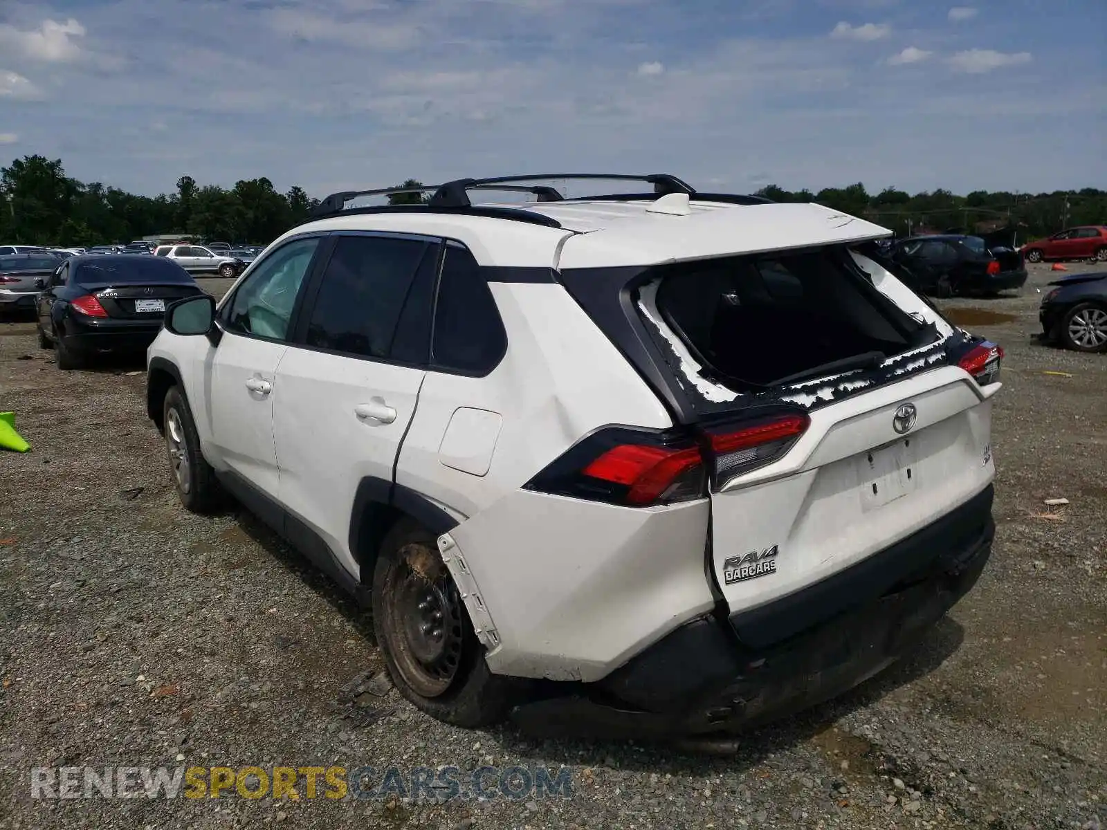 3 fotografías del automóvil dañado 2T3F1RFV7LW091895 TOYOTA RAV4 2020
