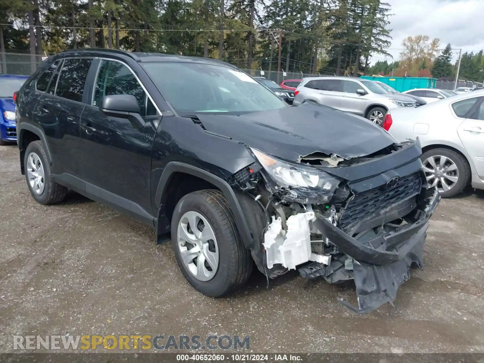 1 Photograph of a damaged car 2T3F1RFV7LW094568 TOYOTA RAV4 2020