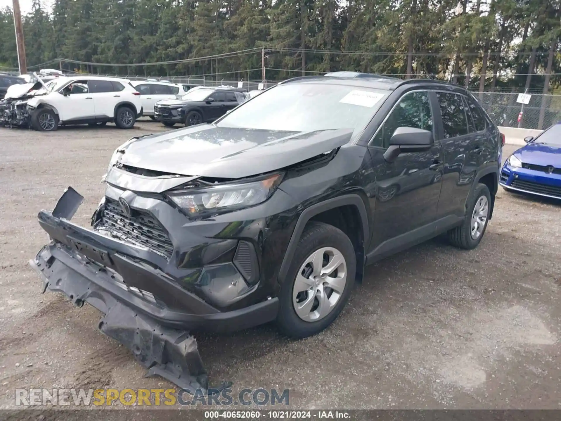 2 Photograph of a damaged car 2T3F1RFV7LW094568 TOYOTA RAV4 2020
