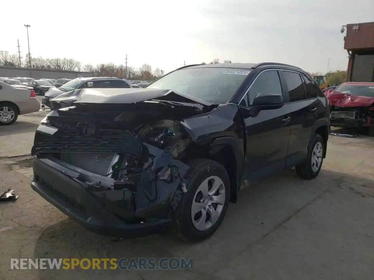 2 Photograph of a damaged car 2T3F1RFV7LW112471 TOYOTA RAV4 2020
