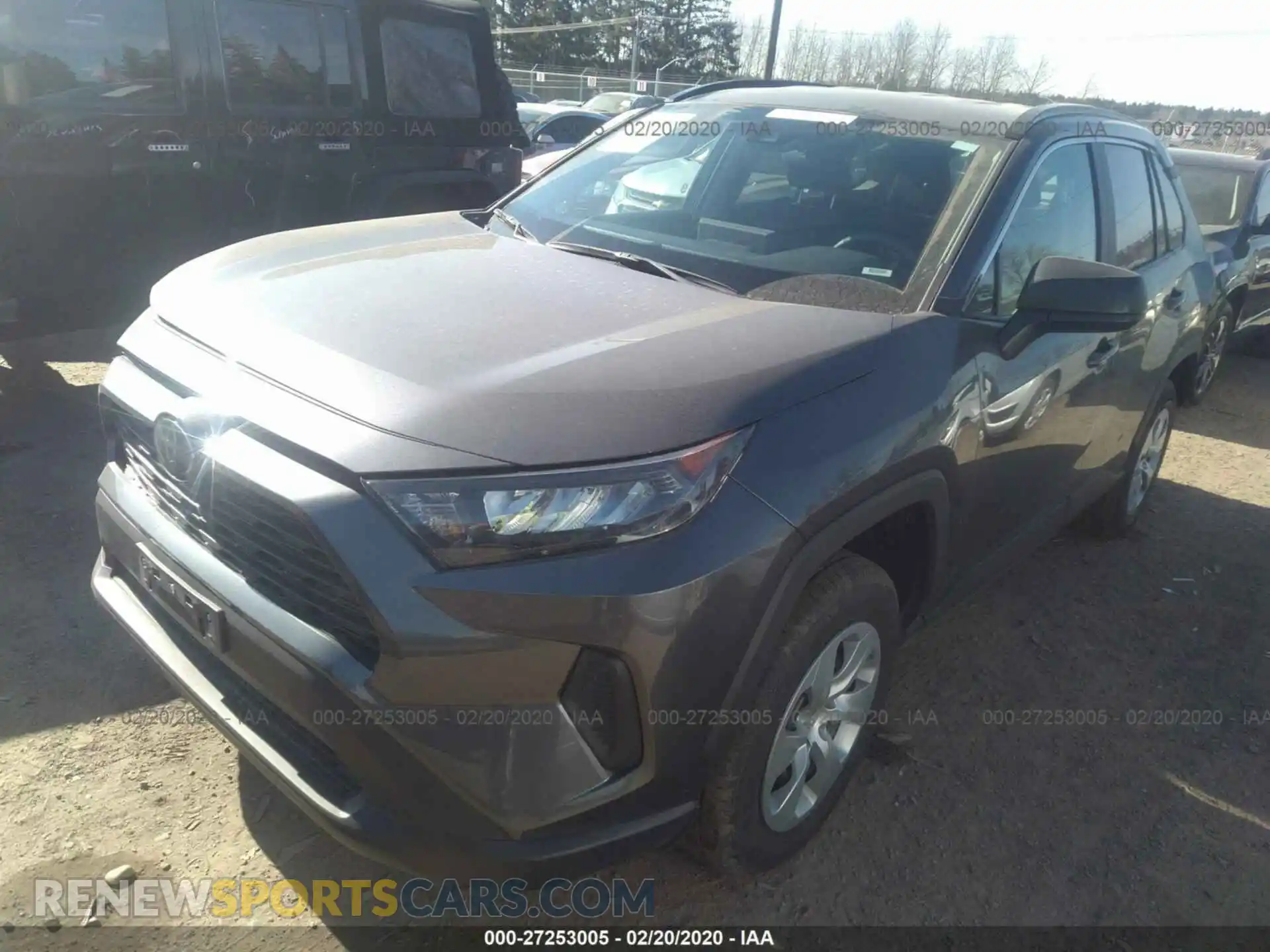 2 Photograph of a damaged car 2T3F1RFV8LC083130 TOYOTA RAV4 2020