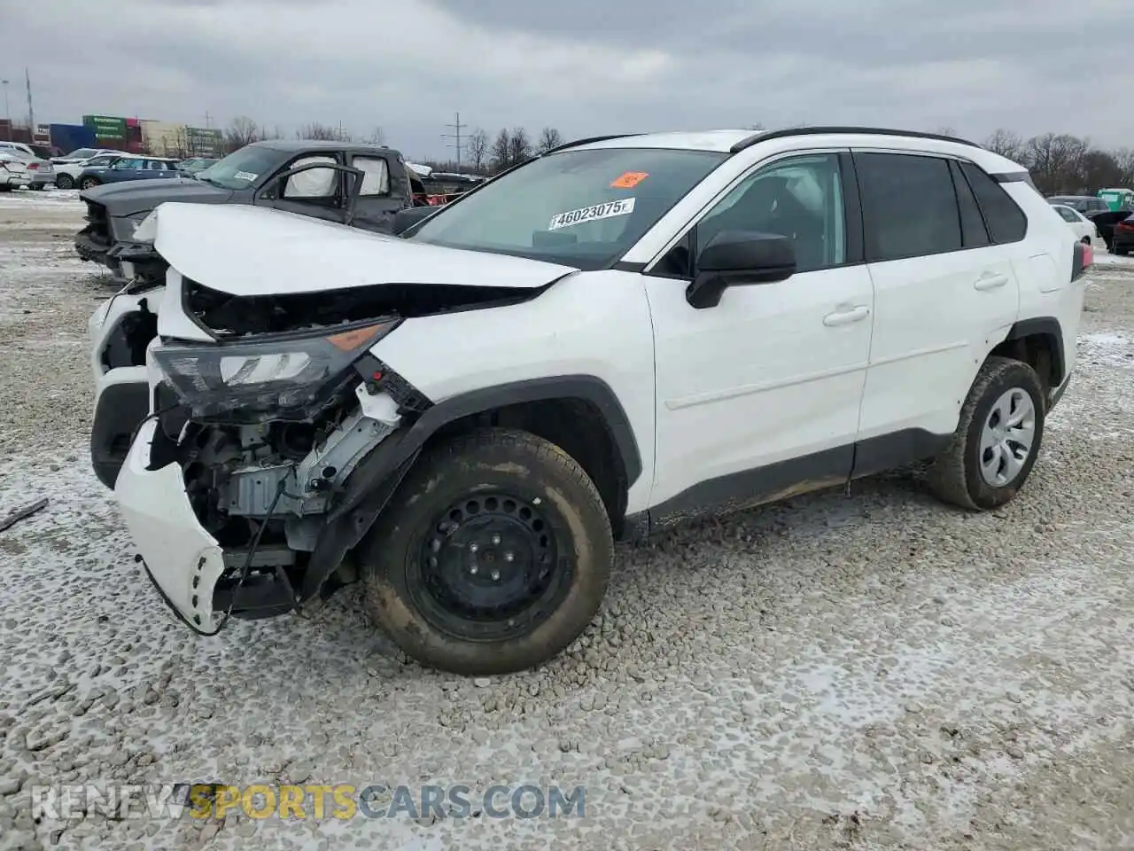 1 Photograph of a damaged car 2T3F1RFV8LC130625 TOYOTA RAV4 2020