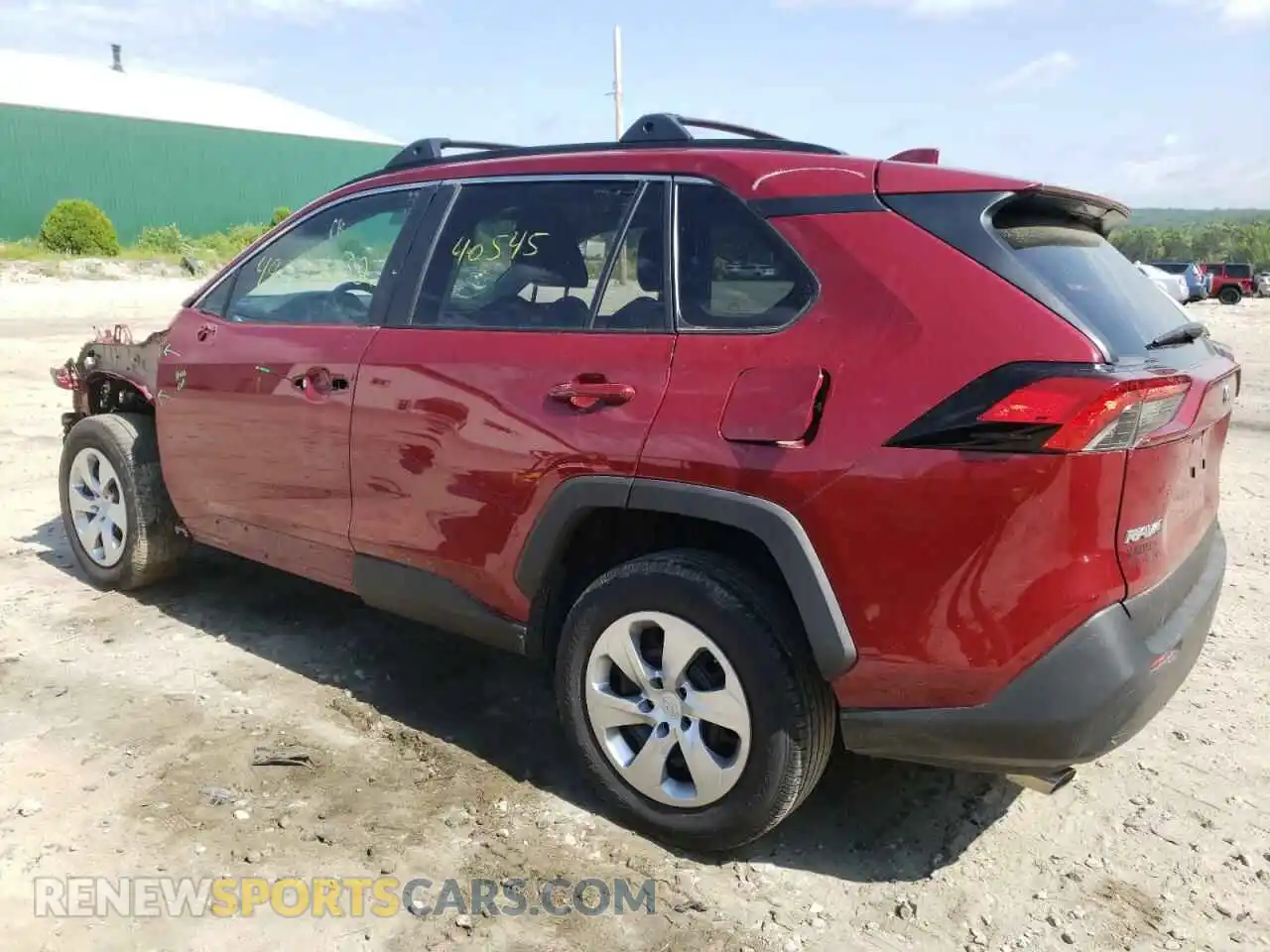 3 Photograph of a damaged car 2T3F1RFV8LC132214 TOYOTA RAV4 2020