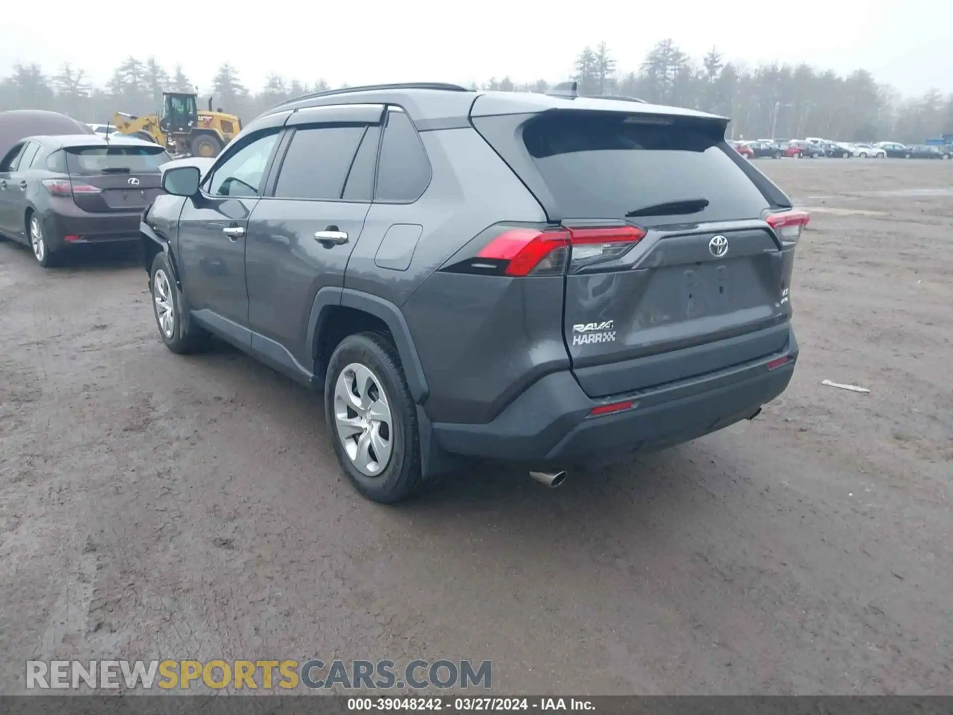 3 Photograph of a damaged car 2T3F1RFV8LC135212 TOYOTA RAV4 2020