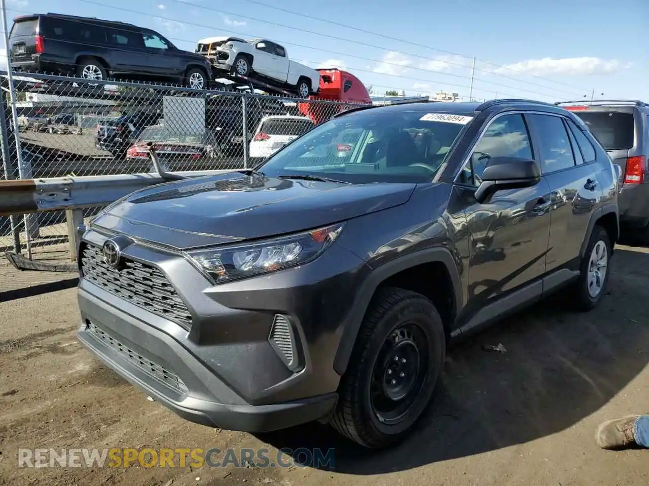 1 Photograph of a damaged car 2T3F1RFV9LC088224 TOYOTA RAV4 2020