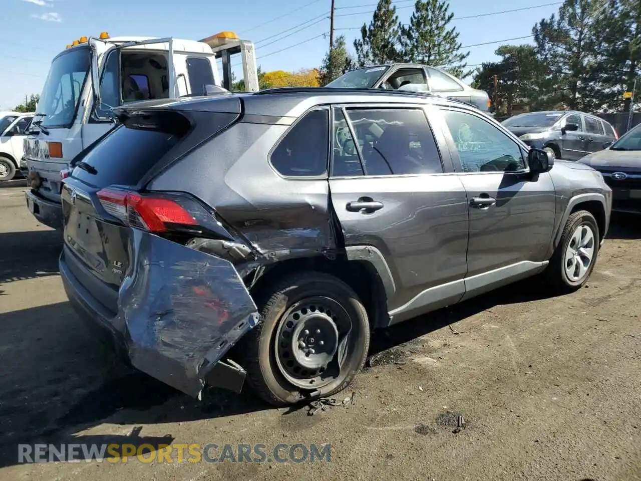 3 Photograph of a damaged car 2T3F1RFV9LC088224 TOYOTA RAV4 2020