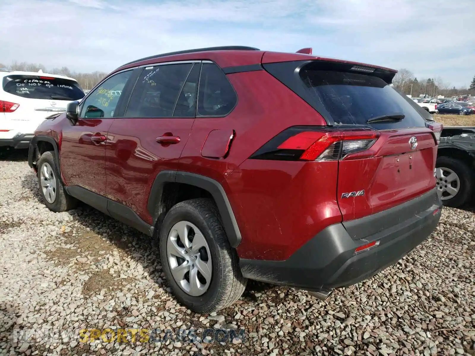 3 Photograph of a damaged car 2T3F1RFV9LC098512 TOYOTA RAV4 2020