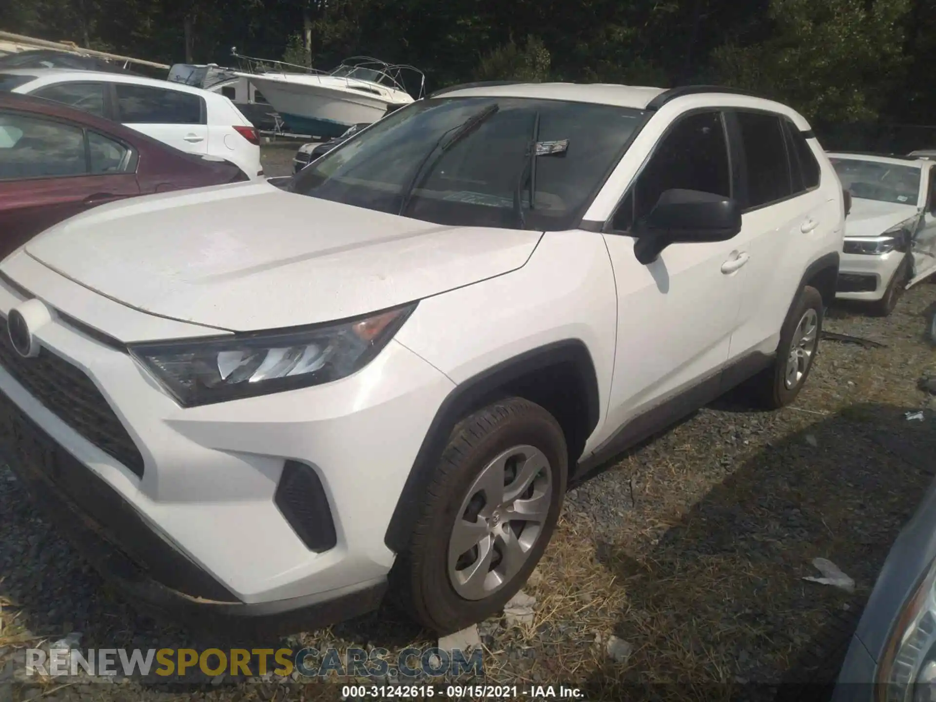 2 Photograph of a damaged car 2T3F1RFV9LC099322 TOYOTA RAV4 2020