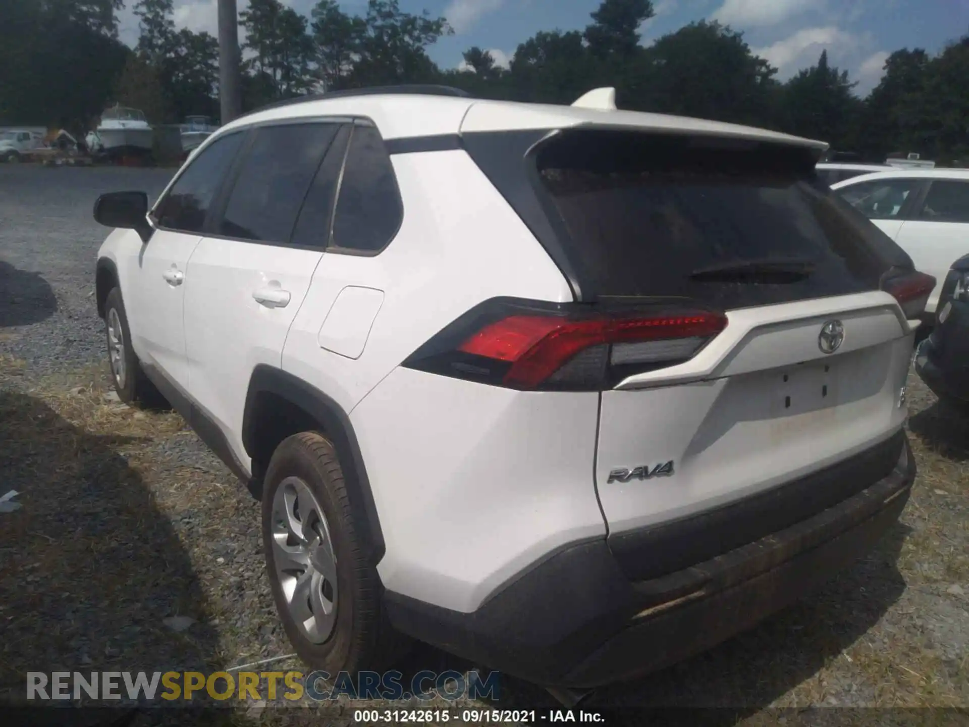 3 Photograph of a damaged car 2T3F1RFV9LC099322 TOYOTA RAV4 2020