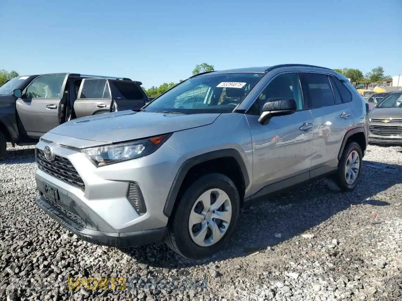 1 Photograph of a damaged car 2T3F1RFV9LC101215 TOYOTA RAV4 2020