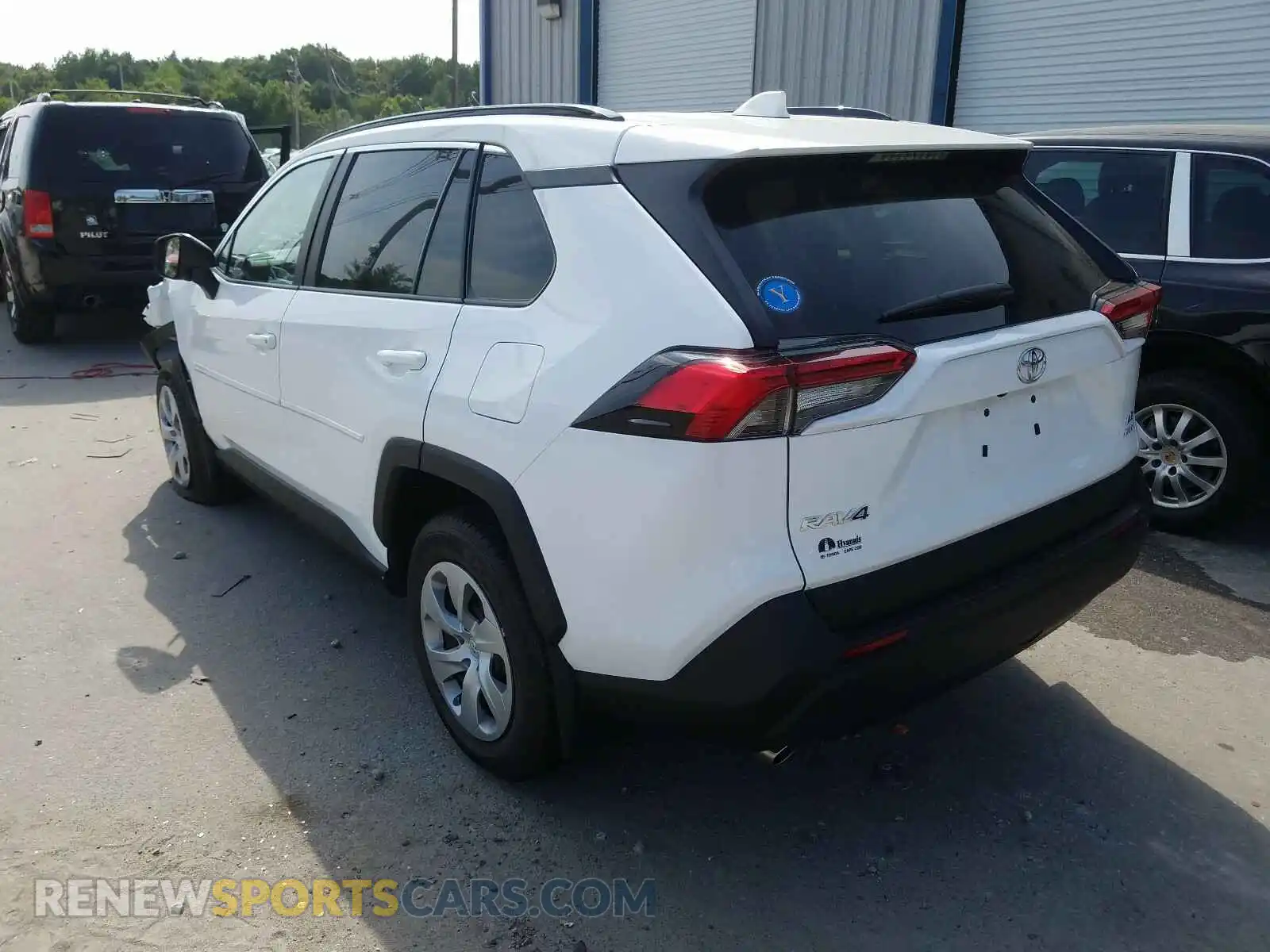 3 Photograph of a damaged car 2T3F1RFV9LW105554 TOYOTA RAV4 2020
