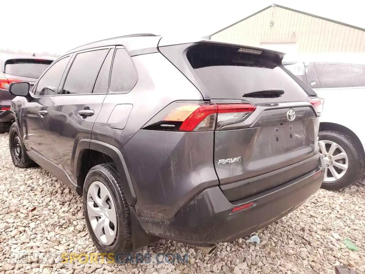 3 Photograph of a damaged car 2T3F1RFVXLC082609 TOYOTA RAV4 2020