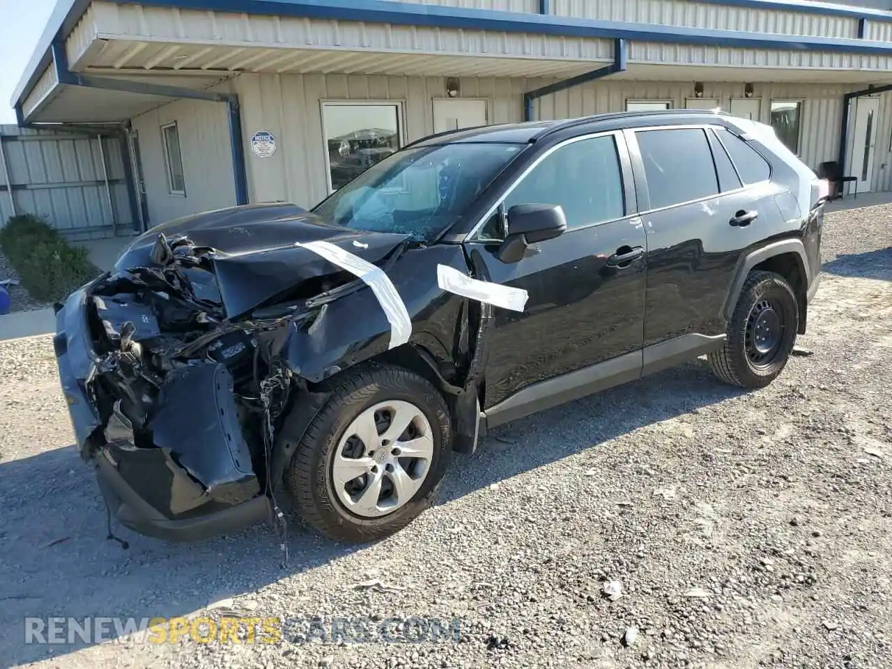 1 Photograph of a damaged car 2T3F1RFVXLC128746 TOYOTA RAV4 2020