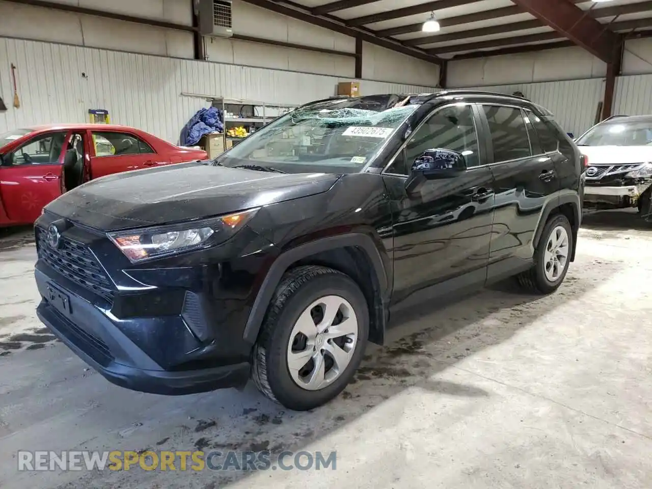 1 Photograph of a damaged car 2T3F1RFVXLW112643 TOYOTA RAV4 2020