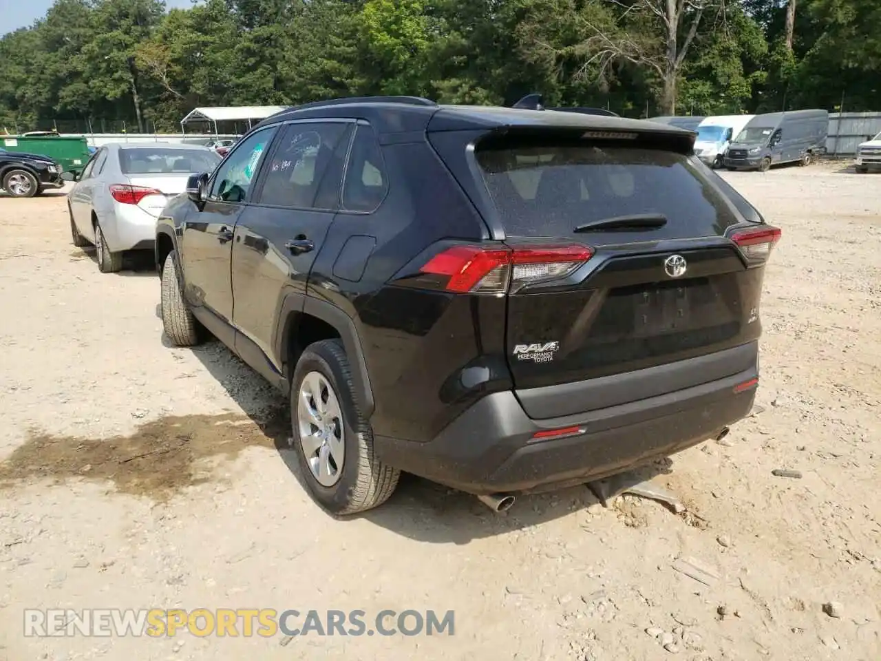 3 Photograph of a damaged car 2T3G1RFV0LW134235 TOYOTA RAV4 2020