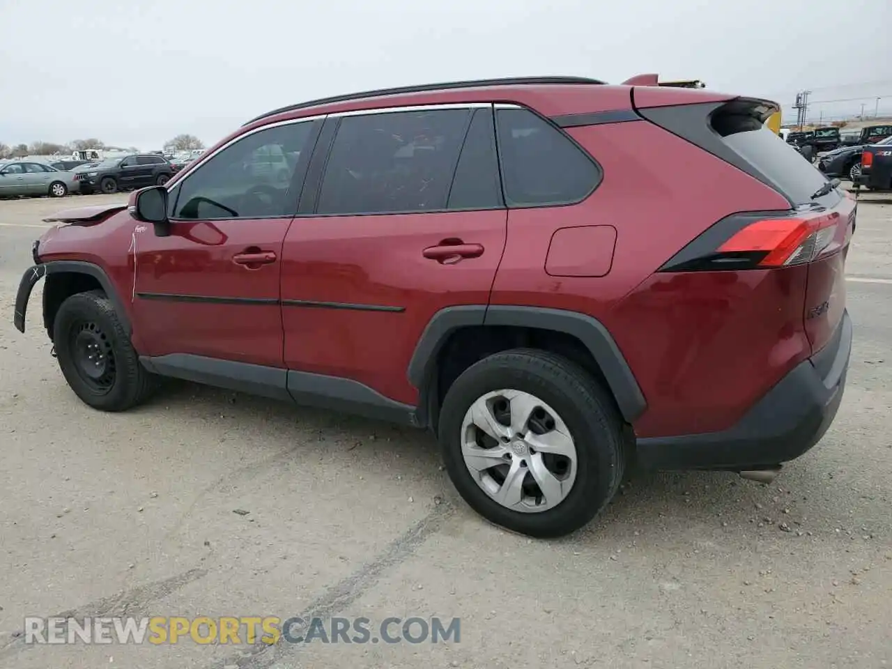 2 Photograph of a damaged car 2T3G1RFV1LW109375 TOYOTA RAV4 2020