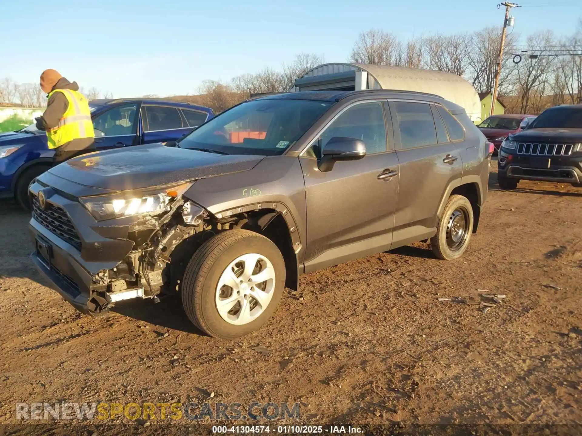 2 Photograph of a damaged car 2T3G1RFV2LC080244 TOYOTA RAV4 2020
