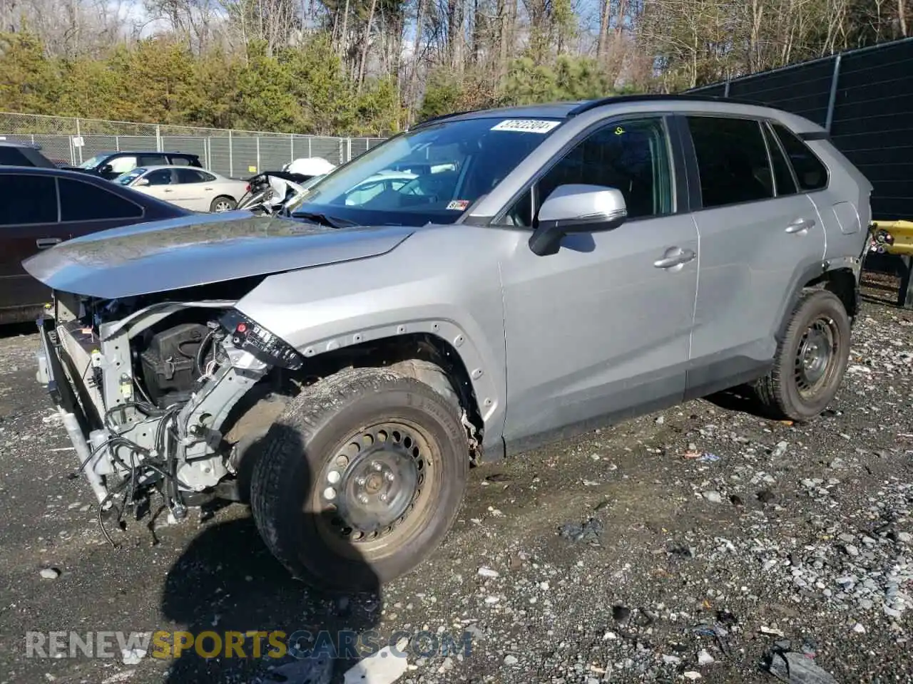 1 Photograph of a damaged car 2T3G1RFV2LC125103 TOYOTA RAV4 2020