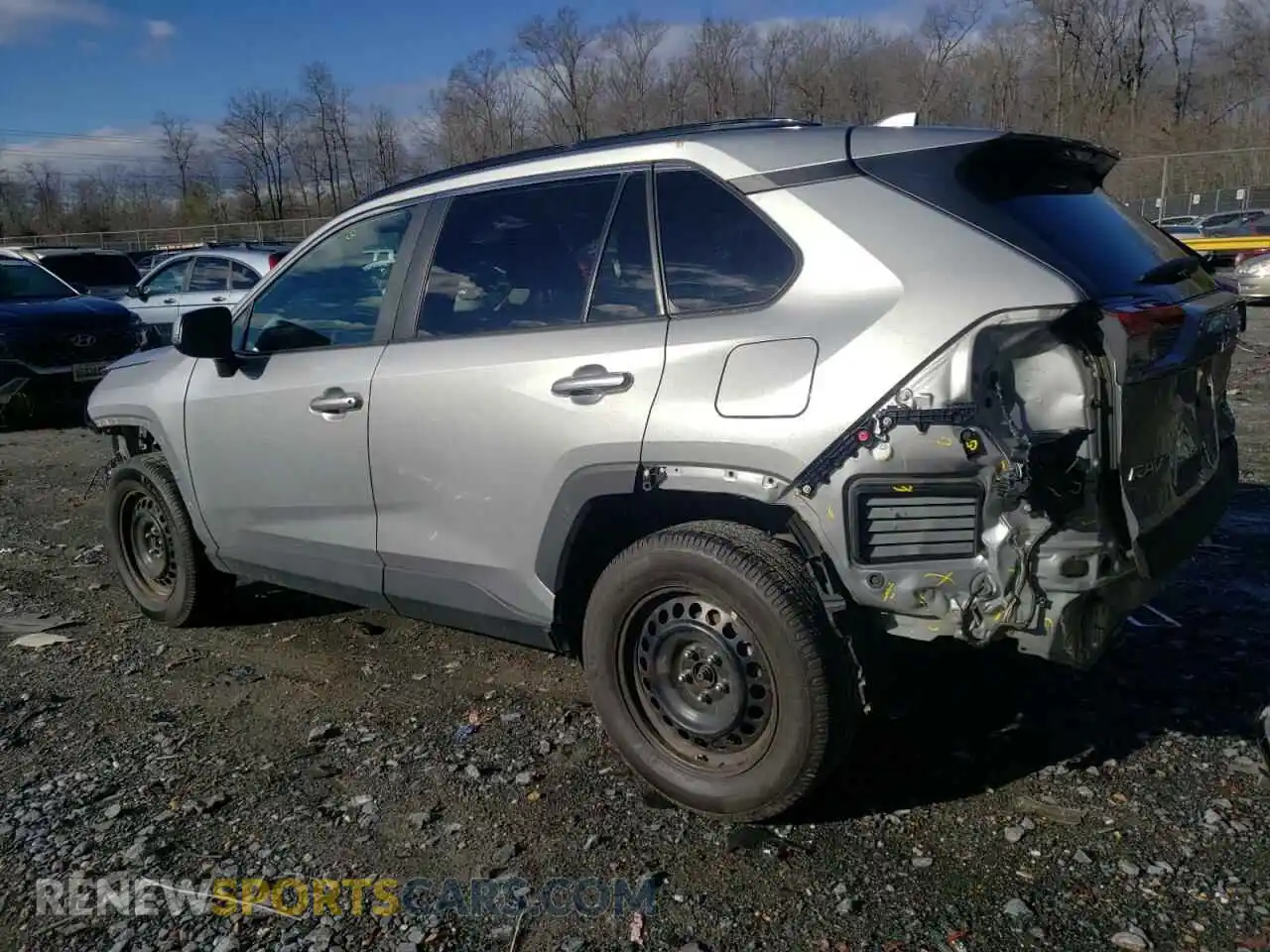 2 Photograph of a damaged car 2T3G1RFV2LC125103 TOYOTA RAV4 2020