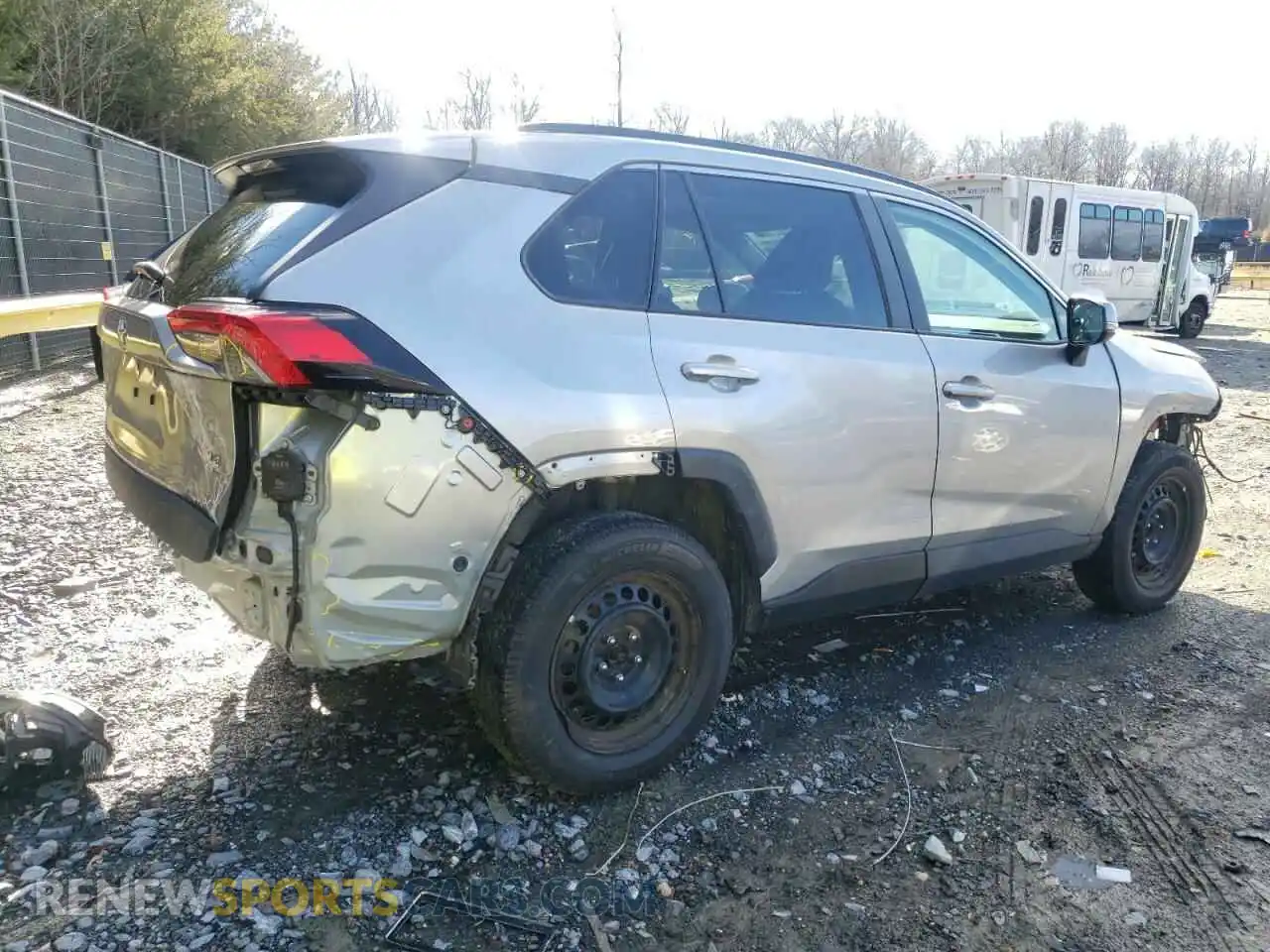 3 Photograph of a damaged car 2T3G1RFV2LC125103 TOYOTA RAV4 2020